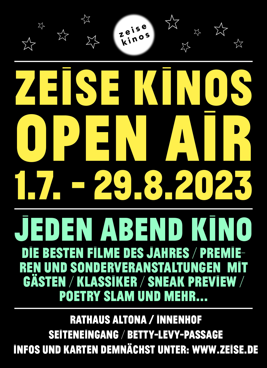 Open Air Plakat